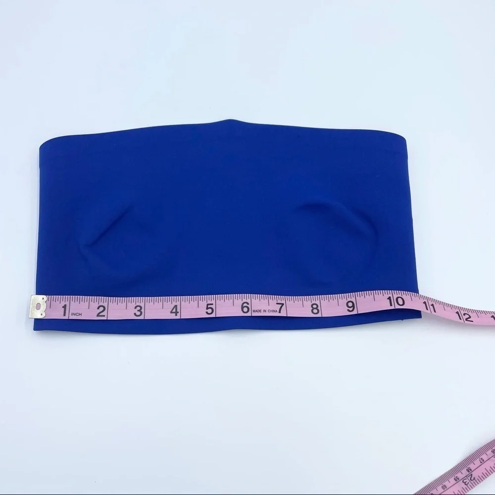 Free People Nina Bandeau In Blue Sz XS Tube Top